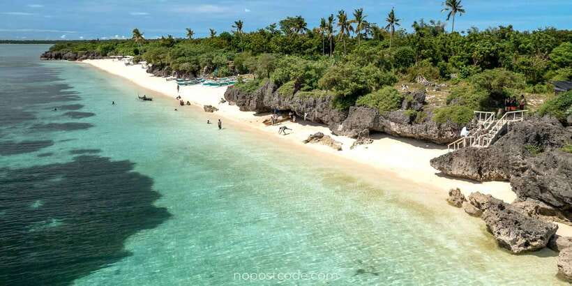 Cebu: Bantayan Island and Virgin Island Hopping Day Tour - Kota Beach and the Sandbar Moment You’ll Want to See in Person