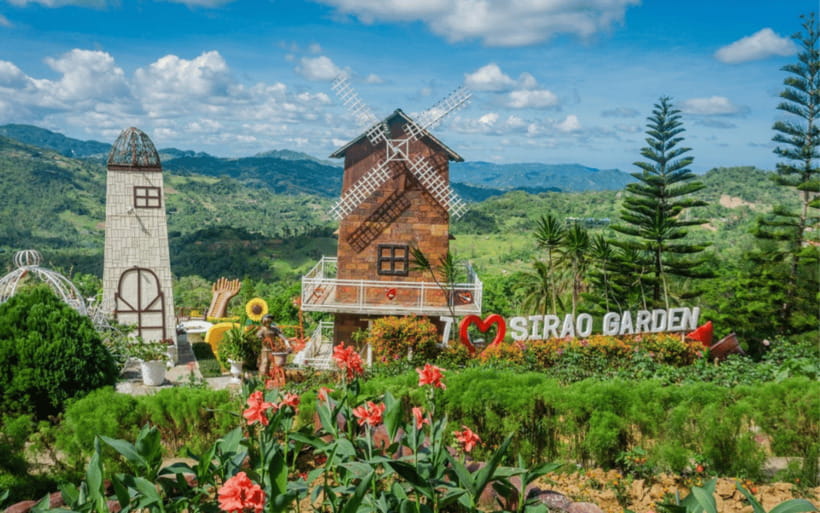 Cebu: City Sightseeing Group Tour - Sirao Garden: the easy warm-up stop for photos and walking