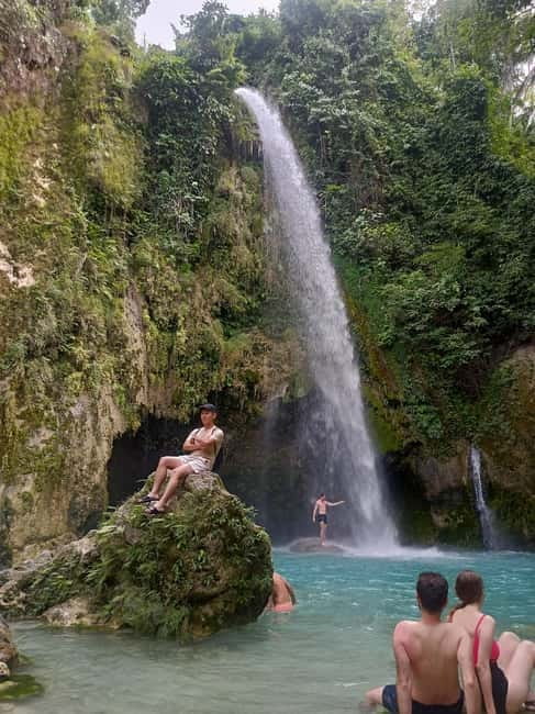Cebu: Dao, Inambakan, Kawasan and Mantayupan Waterfalls Trip - Kawasan Falls in Badian: turquoise pools, trails, and cliff jumping