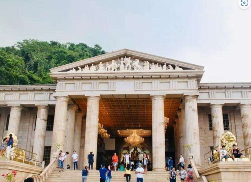 Cebu Highlands: Half-Day Escape with Optional Lunch - Temple of Leah: Roman-style pillars, sculptures, and city views