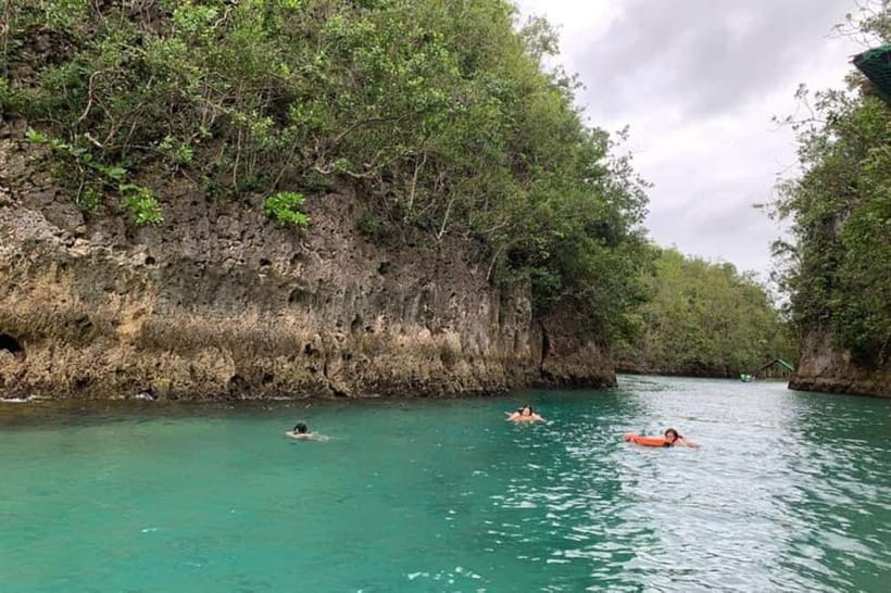 Cebu: Mantayupan Falls, Hermit's Cove & Bojo River Eco Tour - Bojo River eco cruise: mangroves, birds, and native craft hands-on time