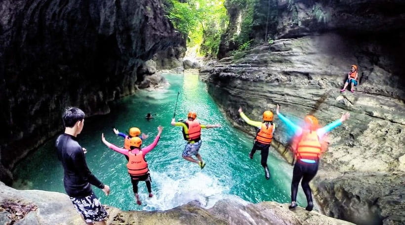 Cebu: Moalboal Sardines & Turtle Snorkeling and Canyoneering - The Cebu-to-Moalboal-to-Badian day plan (13–14 hours)