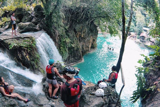 Cebu: Oslob Whale Shark Swimming and Kawasan Falls Canyoneering - Stop 2: Kawasan Falls Canyoneering (Trek, Jumps, Falls)