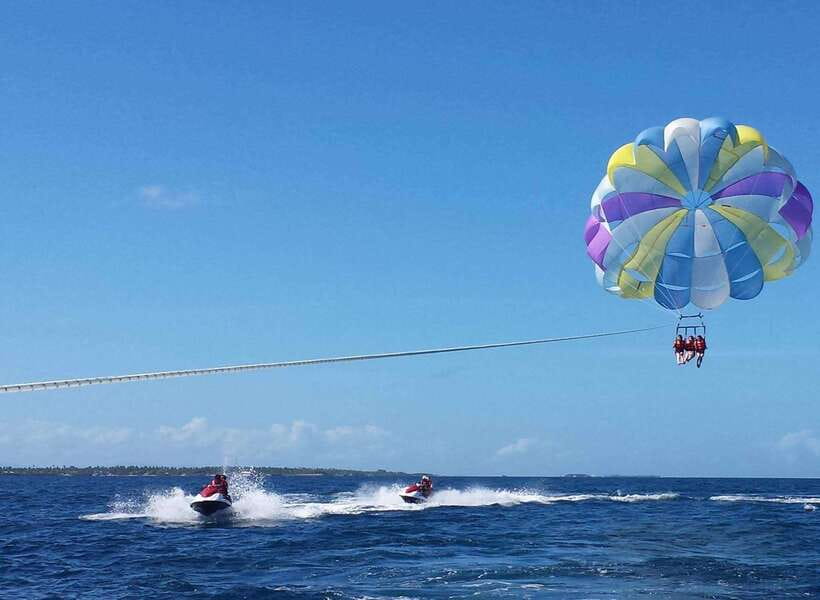 From Cebu: Mactan Island 3 Watersport Activities Tour - Cebu to Mactan in a tight two-hour watersports sprint