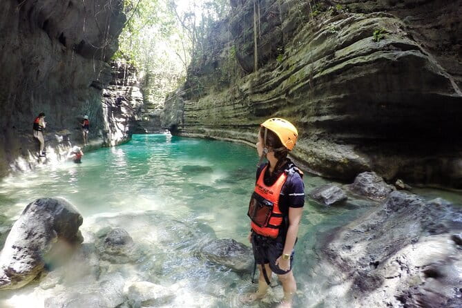 Kawasan Falls Canyoneering Tour from Moalboal - Badian gearing-up stop: quick, practical, and important