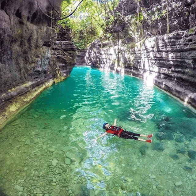 Kawasan Falls Canyoneering Transfers from Cebu with Lunch - GoPro rental and photo tips that actually help