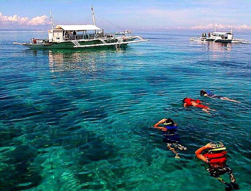 Mactan Island Hopping Gilutungan, Caohagan, Nalusuan + Lunch - Gilutungan Marine Sanctuary: Snorkeling Where the Reefs Do the Talking