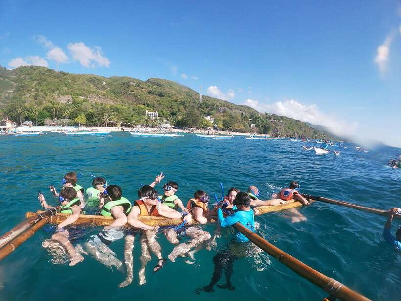 Oslob: Whaleshark Swimming, Tumalog Falls & Sumilon Island - Whale shark swimming morning: how the slot works and how to stay calm